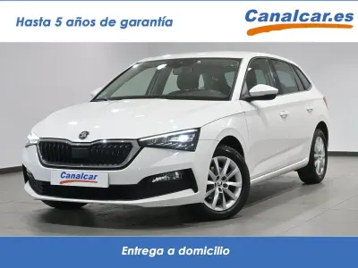 Usado Skoda Scala Style 116 CV (85 kW) 2019 Blanco Utilitario