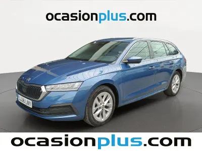 Usado Skoda Octavia G-TEC Ambition 131 CV (96 kW) 2021 Azul Familiar