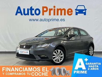 Usado Seat Leon SC Reference 105 CV (77 kW) 2014 Gris Utilitario