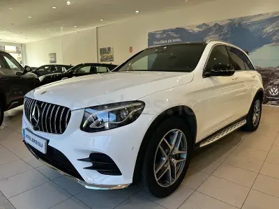 Usado Mercedes GLC220 170 CV (125 kW) 2018 Blanco SUV
