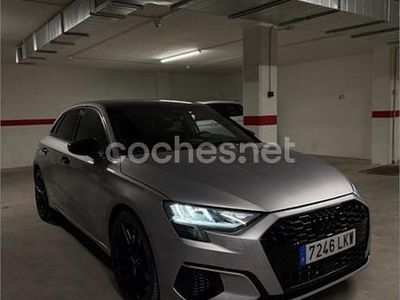 Usado Audi A3 S-Line 150 CV (110 kW) 2020 Gris / plata Berlina