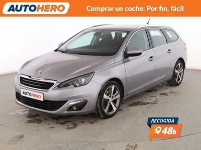 Usado Peugeot 308 Allure 120 HP (88 kW) 2017 Cinzento Carrinha