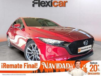 Rojo Usado 2021 Mazda 3 Berlina | 20.990 € (Precio justo)