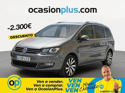Usado VW Sharan 177 CV (130 kW) 2019 Gris Monovolumen