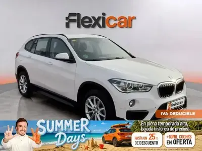 Usado BMW X1 150 CV (110 kW) 2018 Blanco SUV