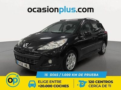 Negro Usado 2012 Peugeot 207 Active Familiar | 6190 € (Precio justo)