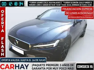 Usado Volvo V60 Momentum 150 CV (110 kW) 2021 Azul Familiar