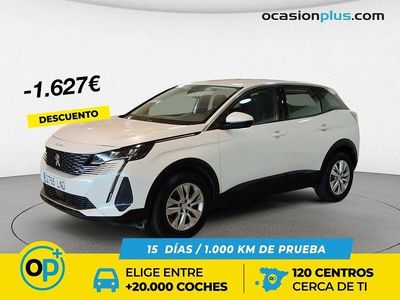 Usado Peugeot 3008 Active 130 CV (95 kW) 2021 Blanco SUV