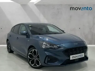 Usado Ford Focus ST-Line 125 CV (91 kW) 2020 Azul Berlina