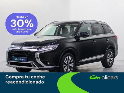 Usado Mitsubishi Outlander Motion 150 CV (110 kW) 2020 Negro SUV