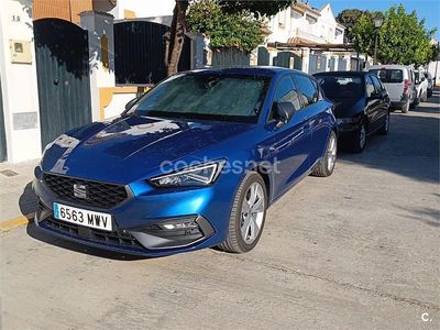 Usado Seat Leon FR 110 CV (80 kW) 2024 Azul Berlina