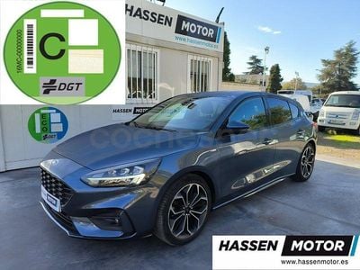 Usado Ford Focus ST-Line 125 CV (91 kW) 2019 Azul Berlina