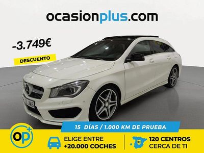 Usado Mercedes CLA200 AMG 136 CV (100 kW) 2016 Blanco Familiar