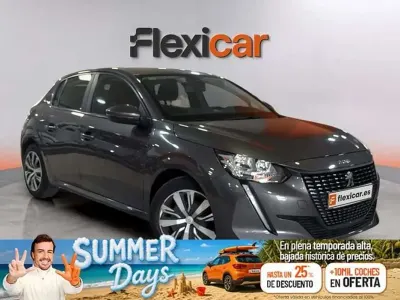 Usado Peugeot 208 Active 68 CV (50 kW) 2020 Gris Utilitario