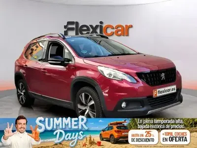 Usado Peugeot 2008 GT-line 130 CV (95 kW) 2018 Rojo SUV