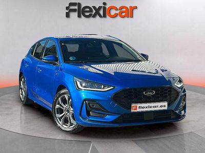 Azul Usado 2023 Ford Focus ST-Line Berlina | 17.490 € (Precio justo)