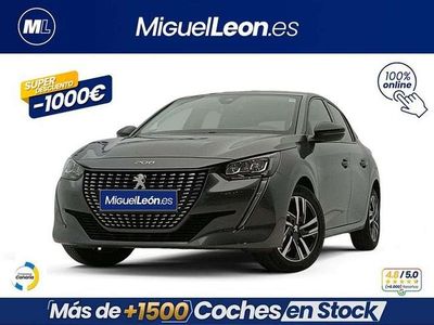 Usado Peugeot 208 Allure 102 CV (75 kW) 2023 Gris Utilitario