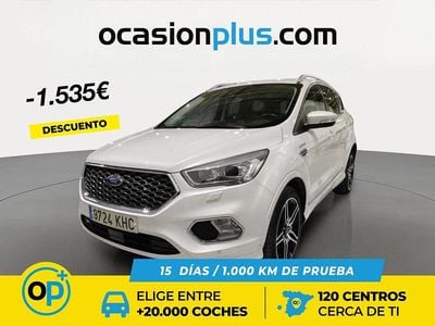 Usado Ford Kuga Vignale 150 CV (110 kW) 2018 Blanco SUV