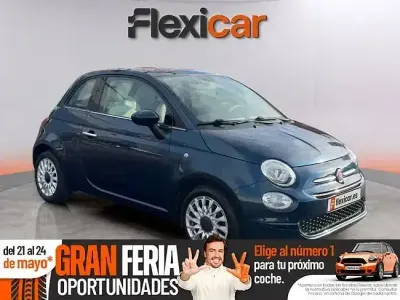 Usado Fiat 500 Lounge 69 HP (50 kW) 2019 Azul Citadino
