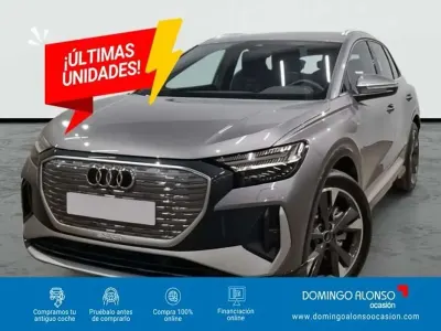 Usado Audi Q4 e-tron S-Line 210 kW (286 CV) 2025 Gris SUV