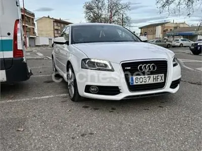 Usado Audi A3 Ambition 160 CV (117 kW) 2011 Blanco Utilitario