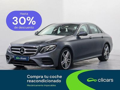 Usado Mercedes E200 184 CV (135 kW) 2016 Negro Berlina
