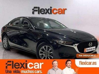 Usado Mazda 3 Prime-Line 140 CV (102 kW) 2025 Negro Berlina
