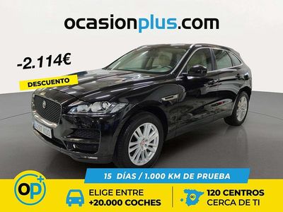 Usado Jaguar F-Pace Prestige 250 CV (183 kW) 2017 Negro SUV