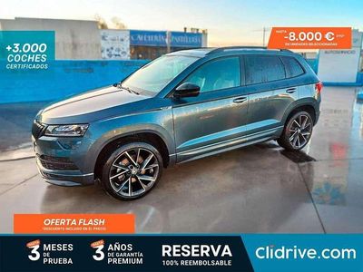 Occasion Skoda Karoq SportLine 150 ch (110 kW) 2021 Gris SUV