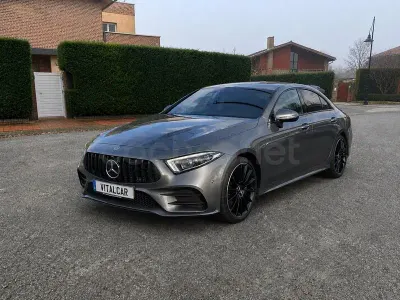 Usado Mercedes CLS400 340 CV (250 kW) 2019 Gris / plata Coupe