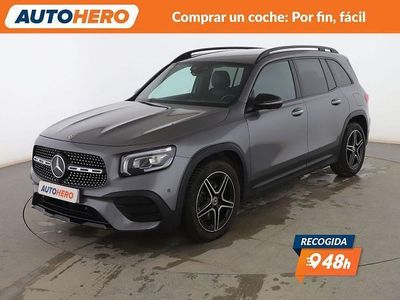 Usado Mercedes GLB200 AMG line 150 CV (110 kW) 2020 Gris SUV