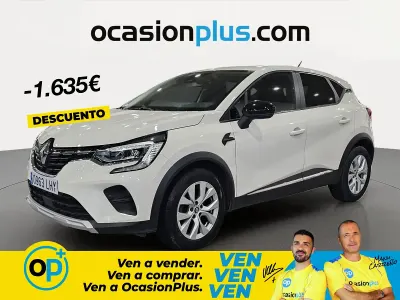 Usado Renault Captur Intens 130 CV (95 kW) 2020 Blanco SUV