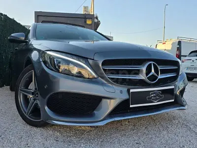 Usado Mercedes C220 194 CV (142 kW) 2018 Gris / plata Berlina
