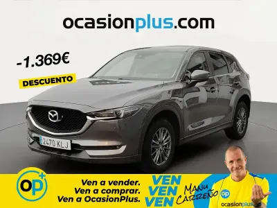 Usado Mazda CX-5 165 CV (121 kW) 2018 Gris / plata SUV