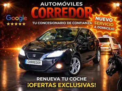 Usado Seat Ibiza SC Sport 105 CV (77 kW) 2010 Negro Utilitario