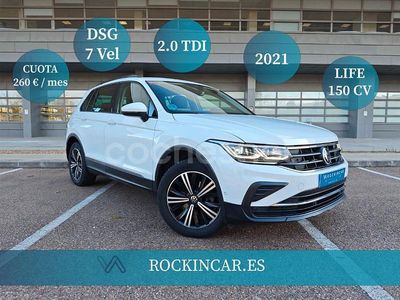 Usado VW Tiguan Life 150 CV (110 kW) 2021 Blanco SUV