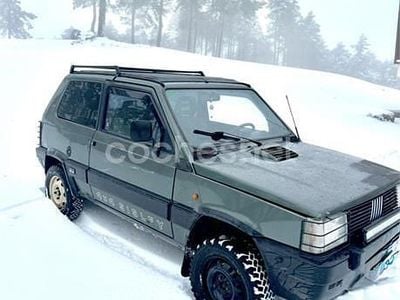 Usado Fiat Panda 4x4 50 CV (36 kW) 1992 Verde Utilitario