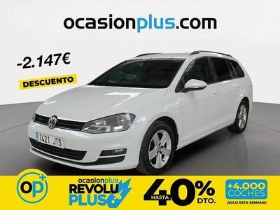 Usado VW Golf VII Advance 150 CV (110 kW) 2016 Blanco Familiar