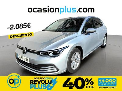Usado VW Golf VIII Life 150 CV (110 kW) 2021 Gris Berlina