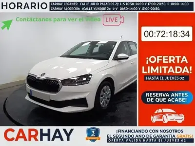 Usado Skoda Fabia Active 80 CV (58 kW) 2022 Blanco Utilitario