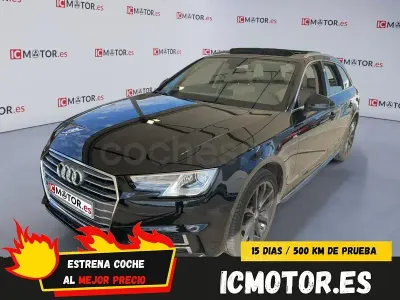 Usado Audi A4 Sport 150 CV (110 kW) 2016 Negro Familiar