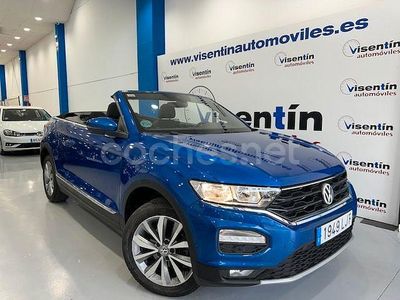 Usado VW T-Roc Style 150 CV (110 kW) 2020 Azul SUV