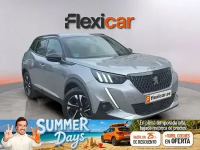 Usado Peugeot 2008 GT 130 CV (95 kW) 2021 Gris SUV