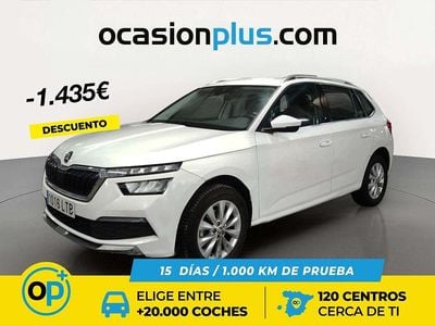 Usado Skoda Kamiq Ambition 110 CV (80 kW) 2021 Blanco SUV