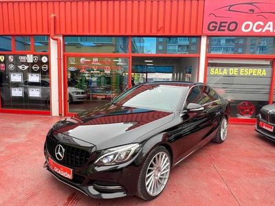 Usado Mercedes C180 120 CV (88 kW) 2015 Negro Berlina