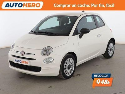 Usado Fiat 500 70 CV (51 kW) 2021 Blanco Utilitario