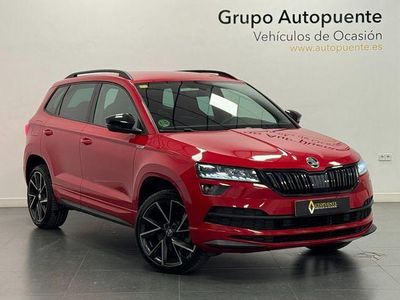 Rojo Usado 2020 Skoda Karoq SportLine SUV | 24.390 € (Caro)