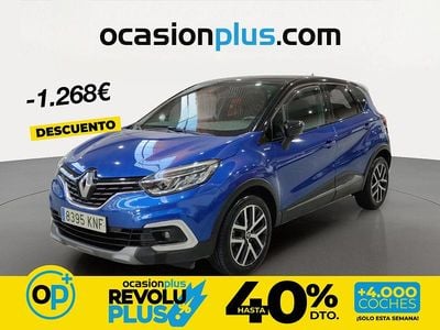 Usado Renault Captur Version S 120 CV (88 kW) 2018 Azul SUV