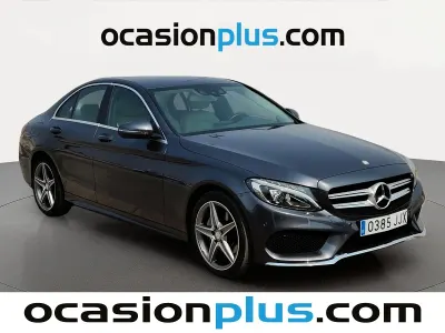Usado Mercedes C220 AMG 170 CV (125 kW) 2015 Gris Berlina