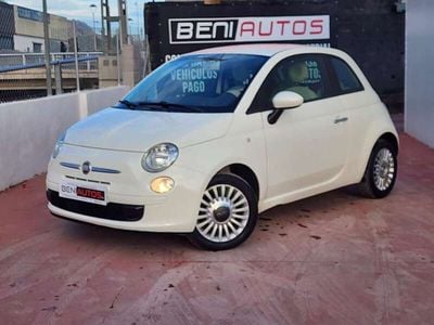Usado Fiat 500 Pop 75 CV (55 kW) 2010 Blanco Utilitario